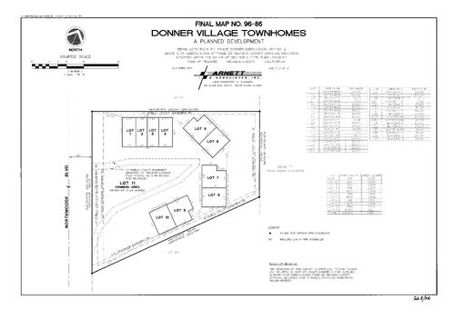 Click to see Subdivision Book 8, pg. 56 (1997) of Nevada County Recorders Subdivision Maps Book 8