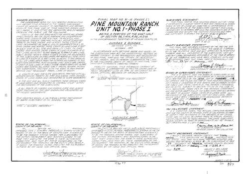 Click to see Subdivision Book 8, pg. 57 (1997) of Nevada County Recorders Subdivision Maps Book 8