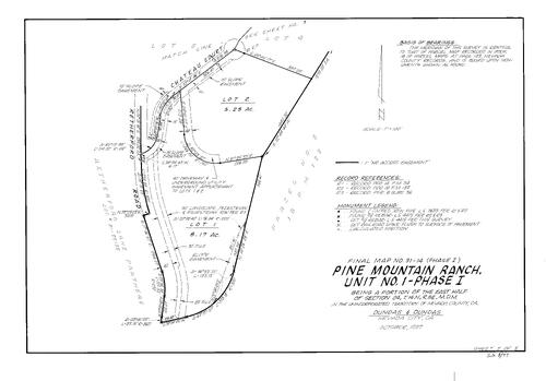 Click to see Subdivision Book 8, pg. 57 (1997) of Nevada County Recorders Subdivision Maps Book 8