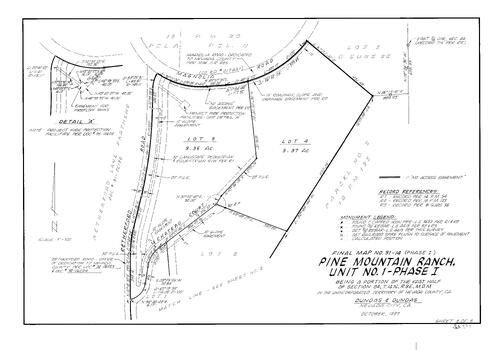 Click to see Subdivision Book 8, pg. 57 (1997) of Nevada County Recorders Subdivision Maps Book 8