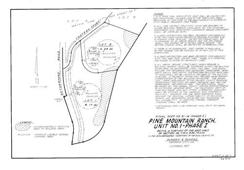 Click to see Subdivision Book 8, pg. 57 (1997) of Nevada County Recorders Subdivision Maps Book 8