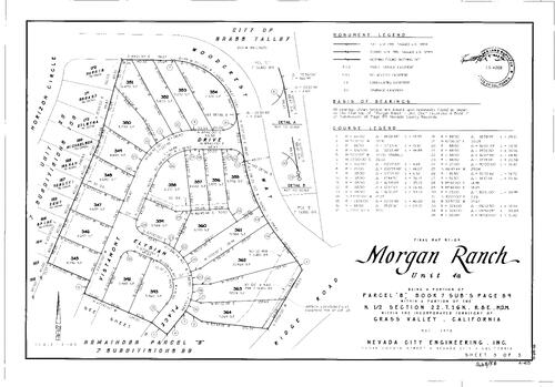 Click to see Subdivision Book 8, pg. 58 (1998) of Nevada County Recorders Subdivision Maps Book 8