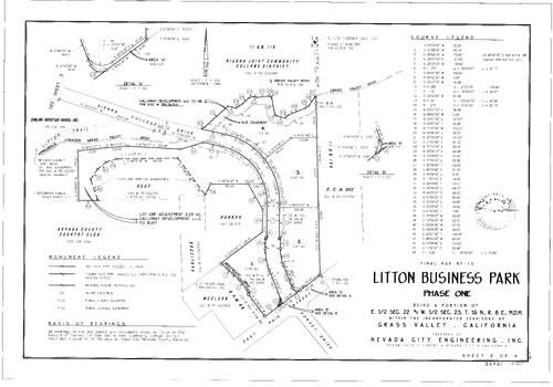 Click to see Subdivision Book 8, pg. 61 (1998) of Nevada County Recorders Subdivision Maps Book 8