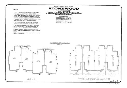Click to see Subdivision Book 8, pg. 63 (1999) of Nevada County Recorders Subdivision Maps Book 8