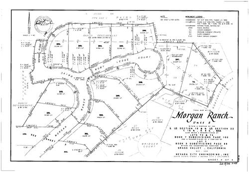 Click to see Subdivision Book 8, pg. 66 (1999) of Nevada County Recorders Subdivision Maps Book 8