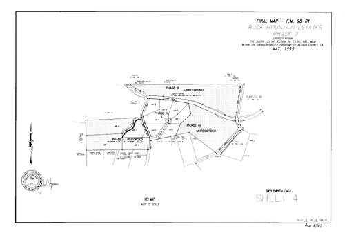 Click to see Subdivision Book 8, pg. 67 (1999) of Nevada County Recorders Subdivision Maps Book 8