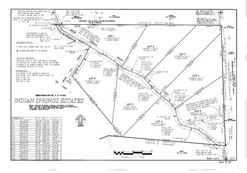 Click to see Subdivision Book 8, pg. 69 (1999) of Nevada County Recorders Subdivision Maps Book 8