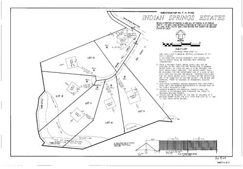 Click to see Subdivision Book 8, pg. 69 (1999) of Nevada County Recorders Subdivision Maps Book 8