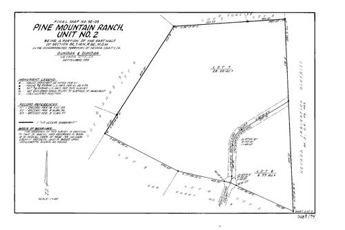 Click to see Subdivision Book 8, pg. 74 (1999) of Nevada County Recorders Subdivision Maps Book 8