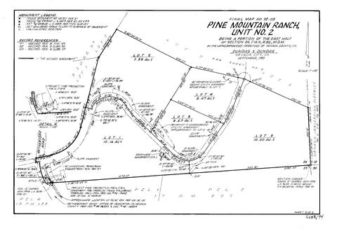 Click to see Subdivision Book 8, pg. 74 (1999) of Nevada County Recorders Subdivision Maps Book 8
