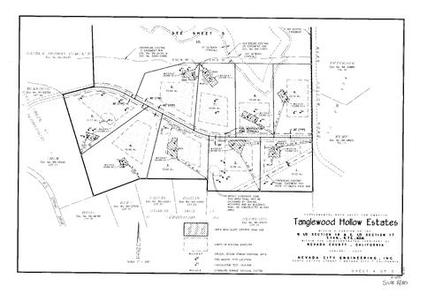 Click to see Subdivision Book 8, pg. 80 (2000) of Nevada County Recorders Subdivision Maps Book 8