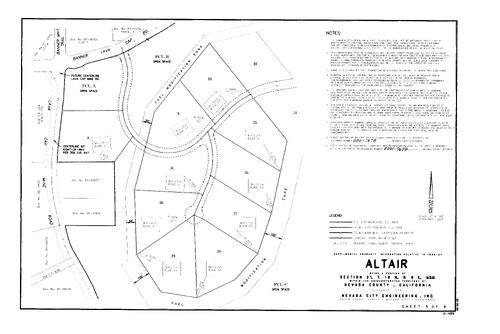 Click to see Subdivision Book 8, pg. 86 (2001) of Nevada County Recorders Subdivision Maps Book 8
