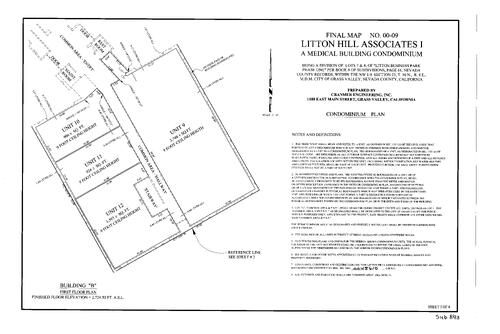 Click to see Subdivision Book 8, pg. 93 (2001) of Nevada County Recorders Subdivision Maps Book 8