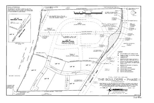 Click to see Subdivision Book 8, pg. 94 (2001) of Nevada County Recorders Subdivision Maps Book 8