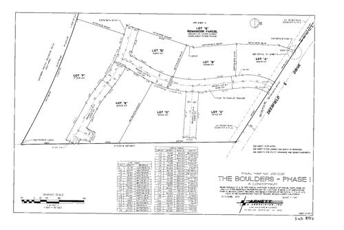 Click to see Subdivision Book 8, pg. 94 (2001) of Nevada County Recorders Subdivision Maps Book 8