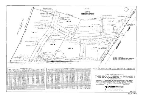 Click to see Subdivision Book 8, pg. 94 (2001) of Nevada County Recorders Subdivision Maps Book 8