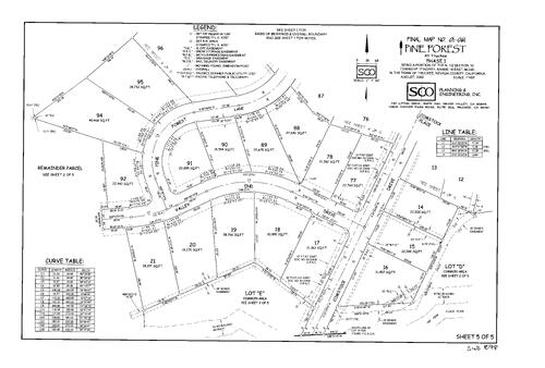 Click to see Subdivision Book 8, pg. 98 (2002) of Nevada County Recorders Subdivision Maps Book 8