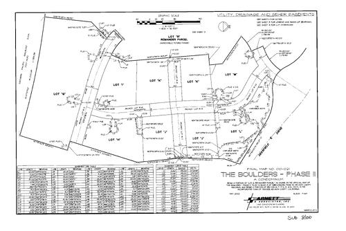 Click to see Subdivision Book 8, pg. 100 (2002) of Nevada County Recorders Subdivision Maps Book 8