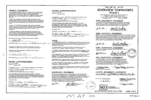 Click to see Subdivision Book 8, pg. 104 (2002) of Nevada County Recorders Subdivision Maps Book 8