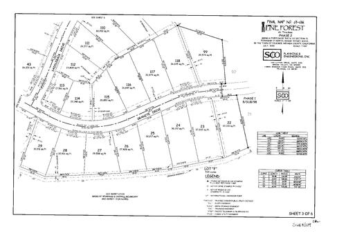 Click to see Subdivision Book 8, pg. 109 (2003) of Nevada County Recorders Subdivision Maps Book 8