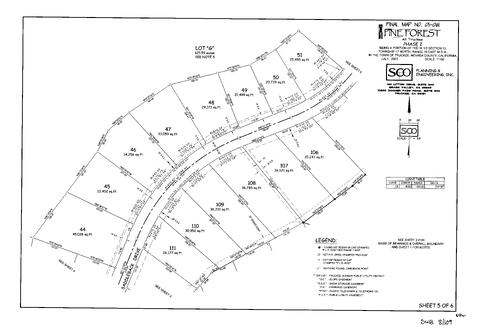 Click to see Subdivision Book 8, pg. 109 (2003) of Nevada County Recorders Subdivision Maps Book 8