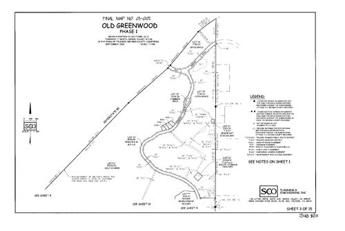 Click to see Subdivision Book 8, pg. 111 (2003) of Nevada County Recorders Subdivision Maps Book 8