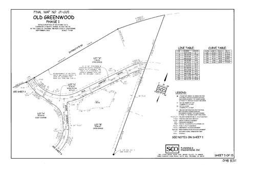 Click to see Subdivision Book 8, pg. 111 (2003) of Nevada County Recorders Subdivision Maps Book 8