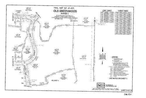 Click to see Subdivision Book 8, pg. 111 (2003) of Nevada County Recorders Subdivision Maps Book 8