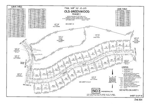 Click to see Subdivision Book 8, pg. 111 (2003) of Nevada County Recorders Subdivision Maps Book 8