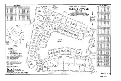 Click to see Subdivision Book 8, pg. 111 (2003) of Nevada County Recorders Subdivision Maps Book 8