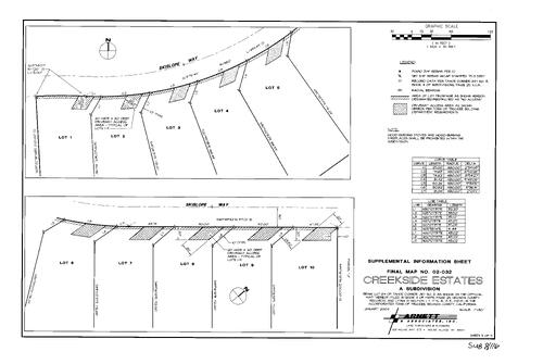 Click to see Subdivision Book 8, pg. 116 (2004) of Nevada County Recorders Subdivision Maps Book 8