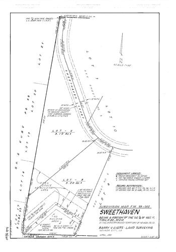 Click to see Subdivision Book 8, pg. 120 (2004) of Nevada County Recorders Subdivision Maps Book 8