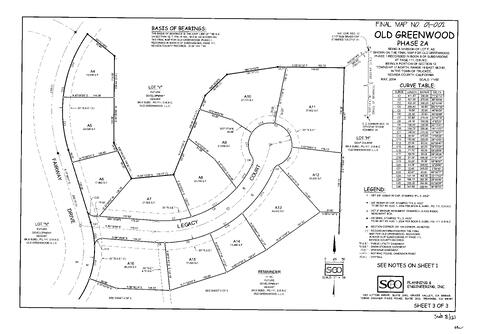 Click to see Subdivision Book 8, pg. 121 (2004) of Nevada County Recorders Subdivision Maps Book 8