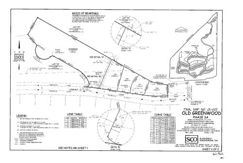 Click to see Subdivision Book 8, pg. 122 (2004) of Nevada County Recorders Subdivision Maps Book 8
