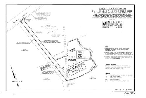 Click to see Subdivision Book 8, pg. 123 (2004) of Nevada County Recorders Subdivision Maps Book 8