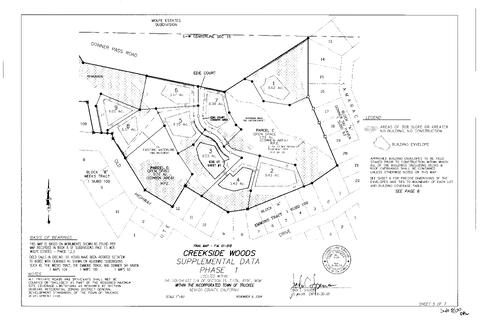 Click to see Subdivision Book 8, pg. 130 (2004) of Nevada County Recorders Subdivision Maps Book 8