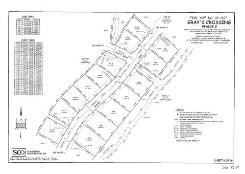 Click to see Subdivision Book 8, pg. 139 of Nevada County Recorders Subdivision Maps Book 8
