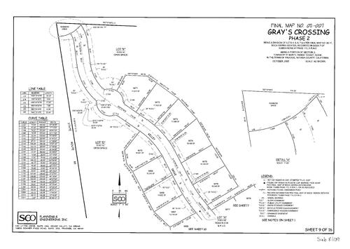 Click to see Subdivision Book 8, pg. 139 of Nevada County Recorders Subdivision Maps Book 8