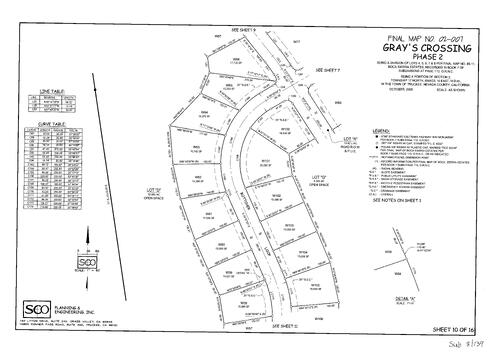 Click to see Subdivision Book 8, pg. 139 of Nevada County Recorders Subdivision Maps Book 8