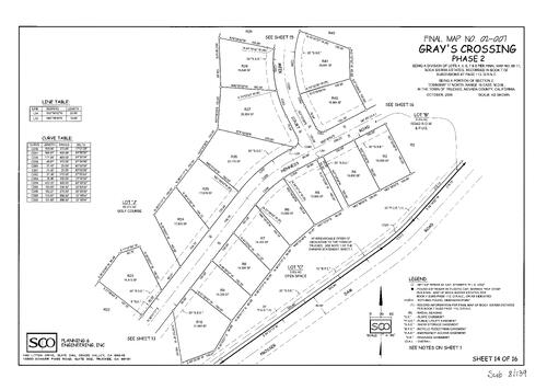 Click to see Subdivision Book 8, pg. 139 of Nevada County Recorders Subdivision Maps Book 8