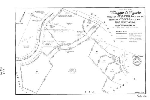 Click to see Subdivision Book 8, pg. 140 of Nevada County Recorders Subdivision Maps Book 8