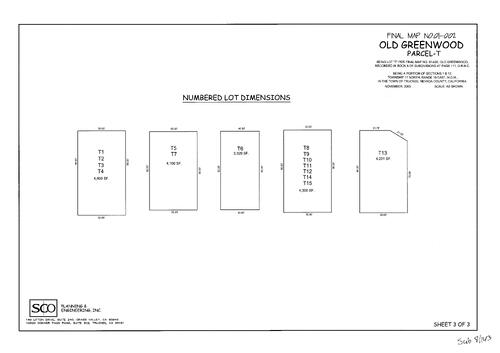 Click to see Subdivision Book 8, pg. 143 of Nevada County Recorders Subdivision Maps Book 8
