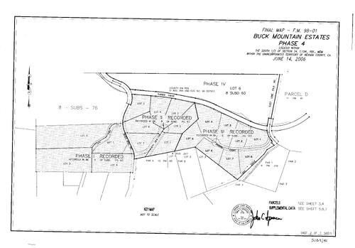 Click to see Subdivision Book 8, pg. 151 of Nevada County Recorders Subdivision Maps Book 8