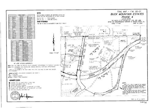 Click to see Subdivision Book 8, pg. 151 of Nevada County Recorders Subdivision Maps Book 8