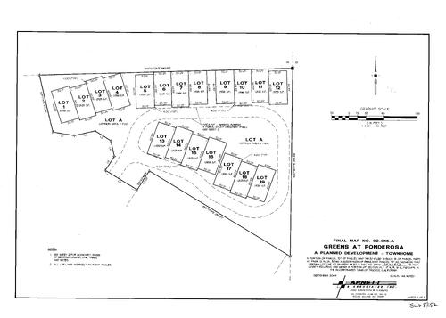 Click to see Subdivision Book 8, pg. 152 of Nevada County Recorders Subdivision Maps Book 8