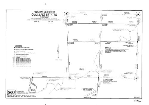 Click to see Subdivision Book 8, pg. 158 of Nevada County Recorders Subdivision Maps Book 8