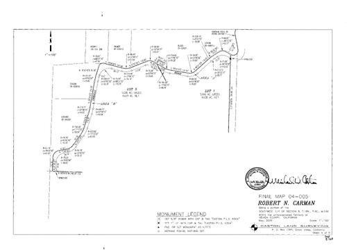 Click to see Subdivision Book 8, pg. 163 of Nevada County Recorders Subdivision Maps Book 8