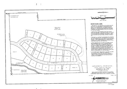Click to see Subdivision Book 8, pg. 164 of Nevada County Recorders Subdivision Maps Book 8