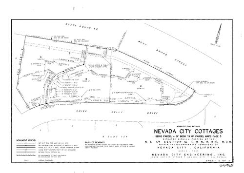Click to see Subdivision Book 8, pg. 165 of Nevada County Recorders Subdivision Maps Book 8
