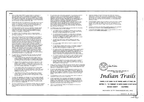 Click to see Subdivision Book 8, pg. 167 of Nevada County Recorders Subdivision Maps Book 8